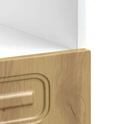 vidaXL Ovenkast Kalmar bewerkt hout artisanaal eikenkleur