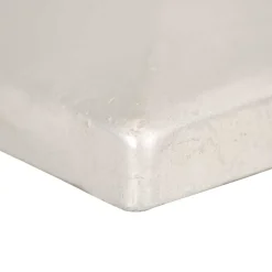 vidaXL Paalkappen 6 st piramide 81x81 mm gegalvaniseerd metaal