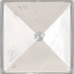 vidaXL Paalkappen 6 st piramide 81x81 mm gegalvaniseerd metaal