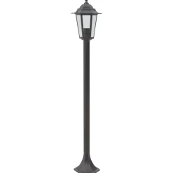 vidaXL Paalverlichting voor tuin E27 110 cm aluminium brons 6 st