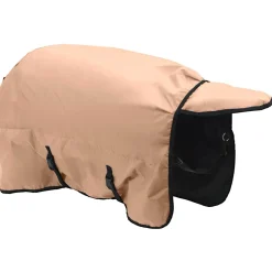vidaXL Paardendeken Cappuccino 75 cm Polyester