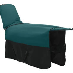 vidaXL Paardendeken Donkergroen en Zwart 75 cm Polyester