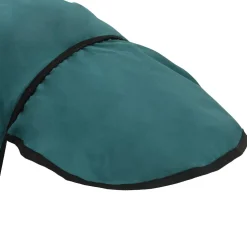 vidaXL Paardendeken Donkergroen en Zwart 75 cm Polyester