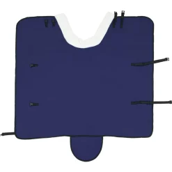 vidaXL Paardendeken Marineblauw 75 cm Polar fleece