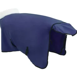 vidaXL Paardendeken Marineblauw 75 cm Polar fleece