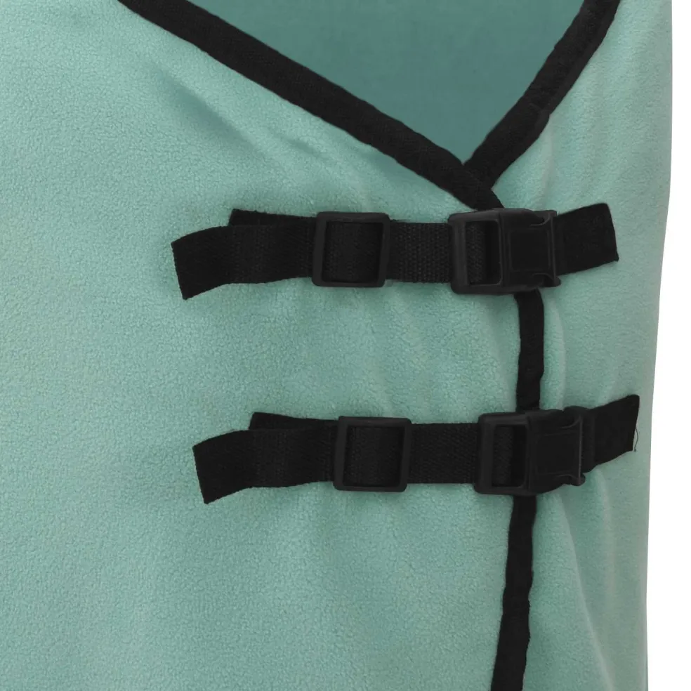 vidaXL Paardendeken Speciale Groen 115 cm Polyester Fleece
