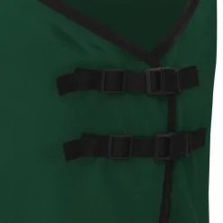 vidaXL Paardendeken Volledig Donkergroen 75 cm Polyester Fleece