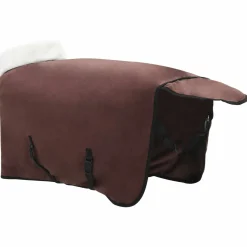 vidaXL Paardendeken Volledig Donkerbruin 75 cm Polar fleece