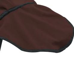 vidaXL Paardendeken Volledig Donkerbruin 75 cm Polar fleece