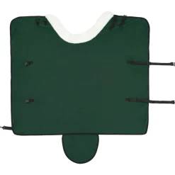 vidaXL Paardendeken Volledig Donkergroen 75 cm Polar fleece