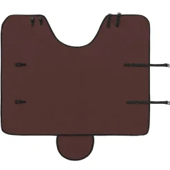 vidaXL Paardendeken Volledig Donkerbruin 75 cm Polyester Fleece