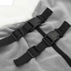 vidaXL Paardendeken Volledig Lichtgrijs 75 cm Polar fleece