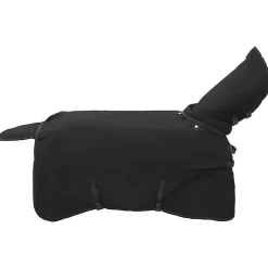 vidaXL Paardendeken Volledig Zwart 75 cm Polyester