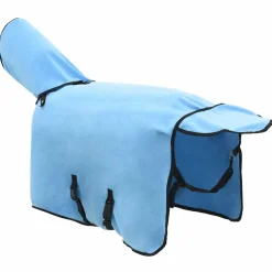 vidaXL Paardendeken Volledig Paars 75 cm Polyester