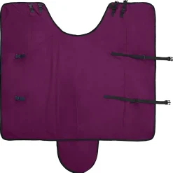 vidaXL Paardendeken Volledig Paars 75 cm Polyester