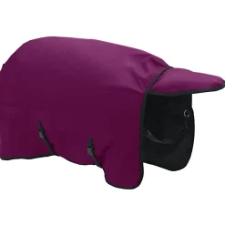 vidaXL Paardendeken Volledig Paars 75 cm Polyester