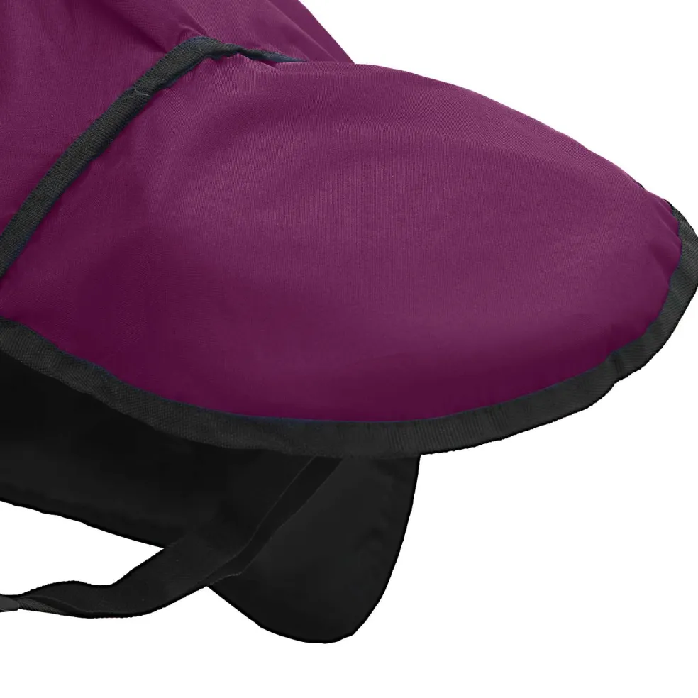 vidaXL Paardendeken Volledig Paars 75 cm Polyester