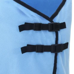 vidaXL Paardendeken Volledige Aqua 75 cm Polyester Fleece