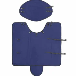 vidaXL Paardendeken Volle Marineblauw 75 cm Polyester