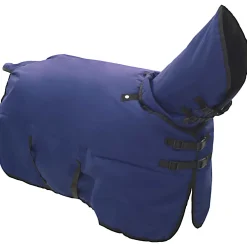 vidaXL Paardendeken Volle Marineblauw 75 cm Polyester