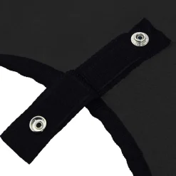 vidaXL Paardendeken Zwart 75 cm Polyester Fleece