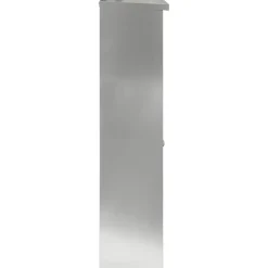 vidaXL Pakket inwerp box met opslag Zwart 44,5 x 29 x 110,5 cm