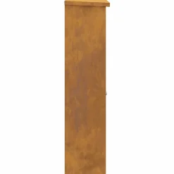 vidaXL Pakket inwerp box Roestig 44,5 x 29 x 110,5 cm weervast staal