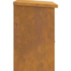 vidaXL Pakket inwerp box Roestig 47,5 x 38 x 59 cm weervast staal