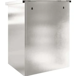 vidaXL Pakket inwerp box Zilver 47,5 x 38 x 59 cm Roestvrij staal
