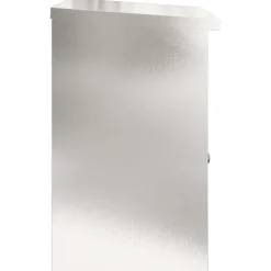 vidaXL Pakket inwerp box Zilver 47,5 x 38 x 59 cm Roestvrij staal