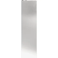 vidaXL Pakket inwerp box Zilver 44 x 22 x 82 cm Roestvrij staal