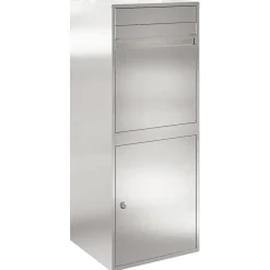 vidaXL Pakket inwerp box zilver 41 x 38 x 103 cm Roestvrij staal