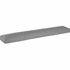 vidaXL Palet Kussen Grijs 200 x 40 x 8 cm Oxford Stof