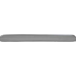 vidaXL Palet Kussen Grijs 200 x 40 x 8 cm Oxford Stof