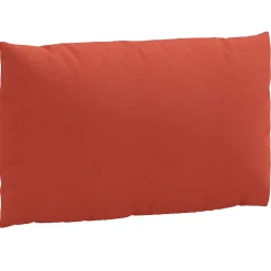 vidaXL Palletkussens 2 st stof gemêleerd rood