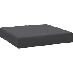 vidaXL Palletkussens 2 st stof antraciet
