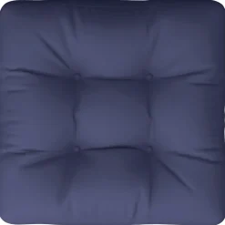 vidaXL Palletkussen 58x58x10 cm oxford stof marineblauw