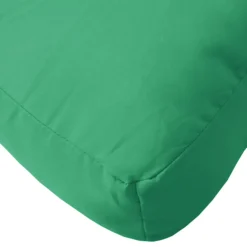 vidaXL Palletkussen 58x58x10 cm stof groen