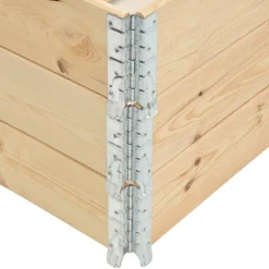 vidaXL Palletopzetranden 3 st 80x60 cm massief grenenhout