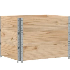 vidaXL Palletopzetranden 3 st 80x60 cm massief grenenhout