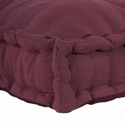 vidaXL Pallet Sofa Kussen Bordeaux 120 x 80 x 12 cm Stof