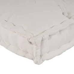 vidaXL Pallet Sofa Kussen 3 st Stof Crèmekleurig 120 x 80 x 34 cm