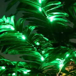 vidaXL Palmboom LED 72 LED's warmwit 120 cm