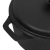 vidaXL Pan Ø26,5 cm gietijzer