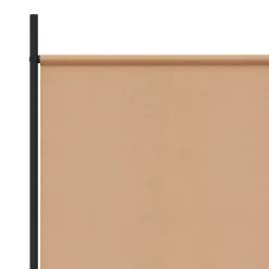 vidaXL 3-Panel Room Divider Beige 260 x 180 cm Stof