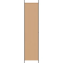 vidaXL 3-Panel Room Divider Beige 150 x 220 cm Stof