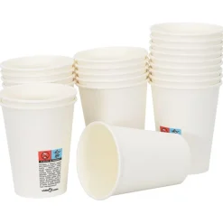 vidaXL Papieren koffiekopjes 1000 st 12oz 300 ml bruin