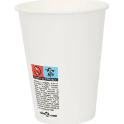 vidaXL Papieren koffiekopjes 1000 st 12oz 300 ml bruin