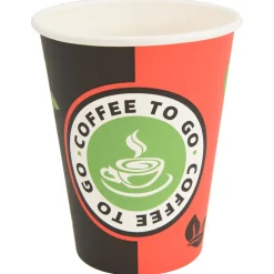 vidaXL Papieren koffiekopjes met deksel 1000 st 8oz 200 ml