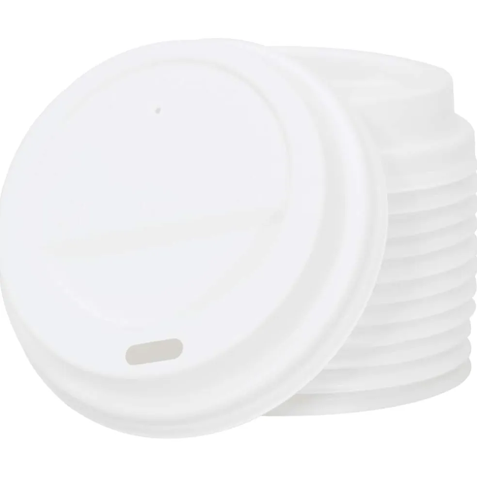 vidaXL Papieren koffiekopjes met deksel 1000 st 8oz 240 ml